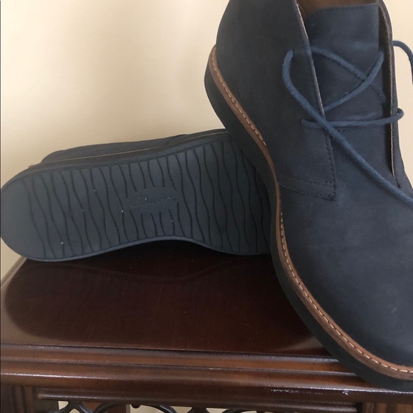 Stylish Blue Chukka Boots for ladies - Picture 3 of 3